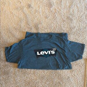 Levi's Blue Short Sleeve Tee Classic Logo